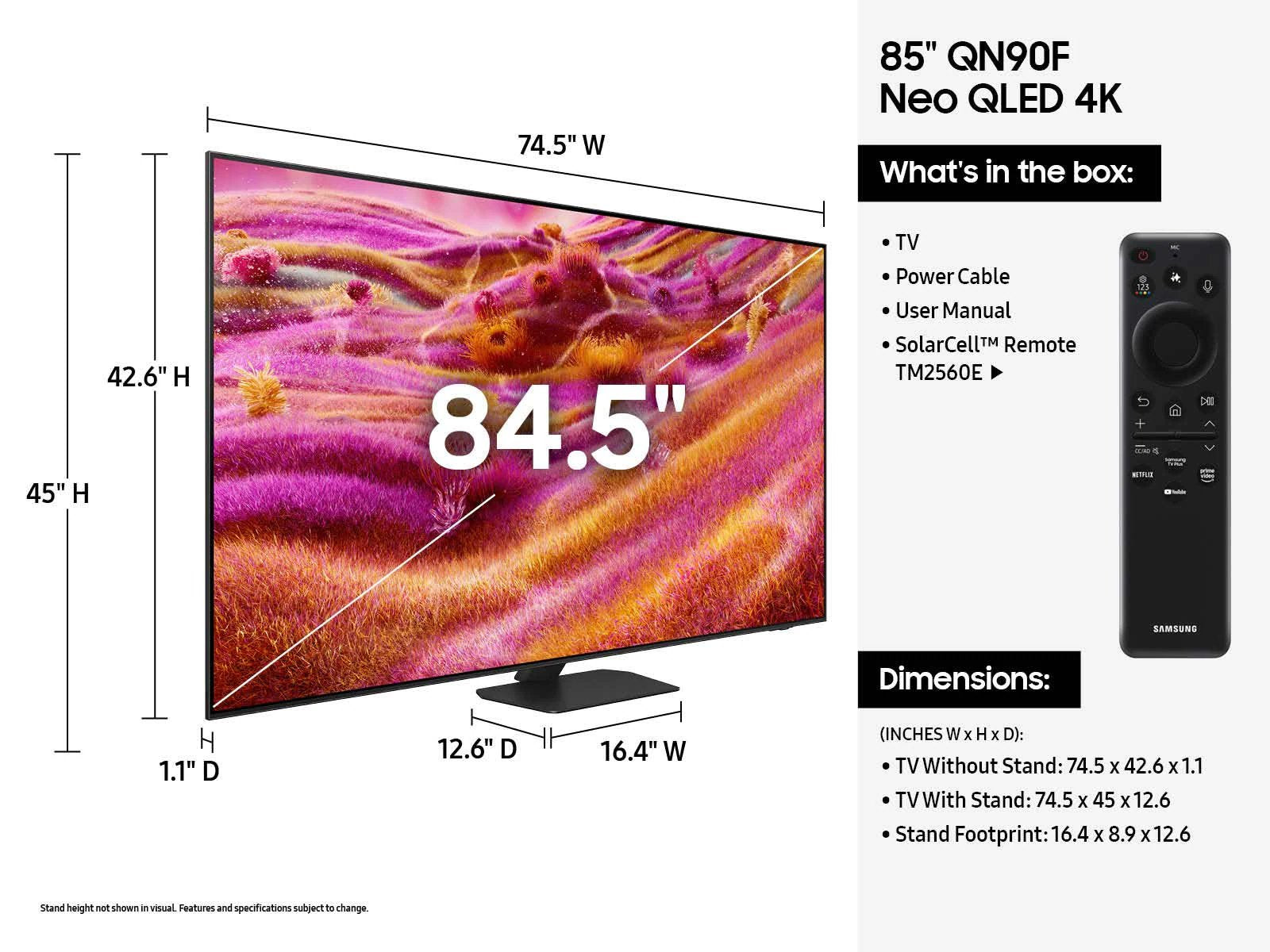 Samsung Neo QLED 4K QN90 Smart Television