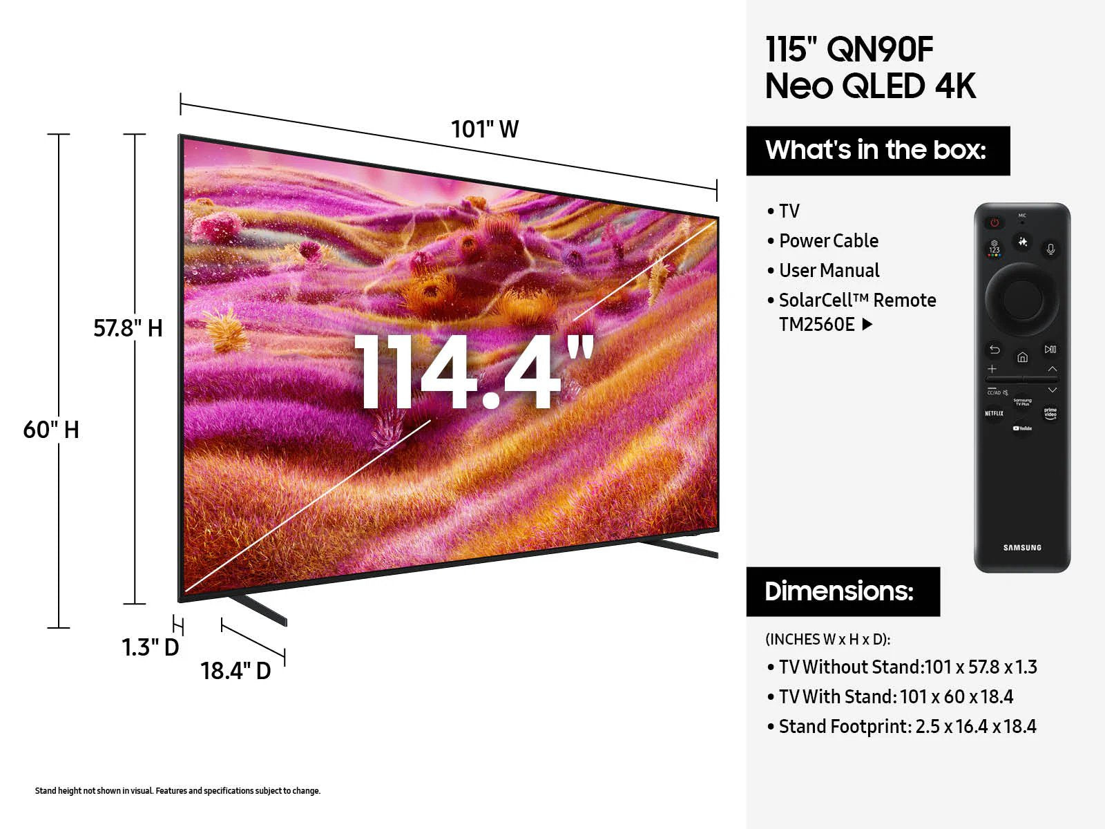 Samsung Neo QLED 4K QN90 Smart Television