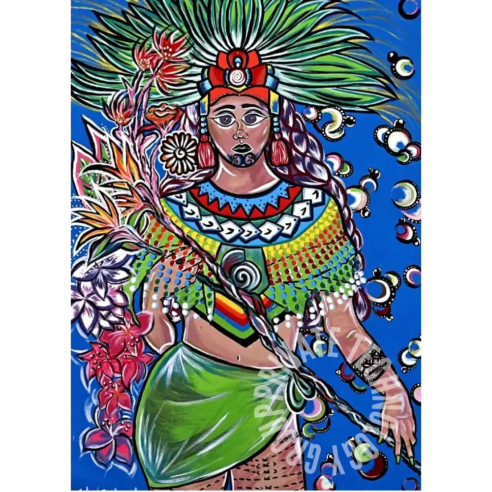 Alphonse Mucha - Danny Castaneda - Original Artwork