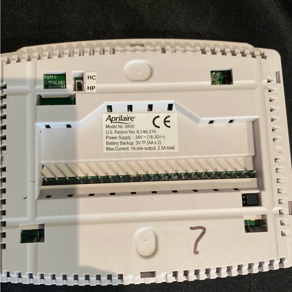 Aprilaire 8800 Thermostat