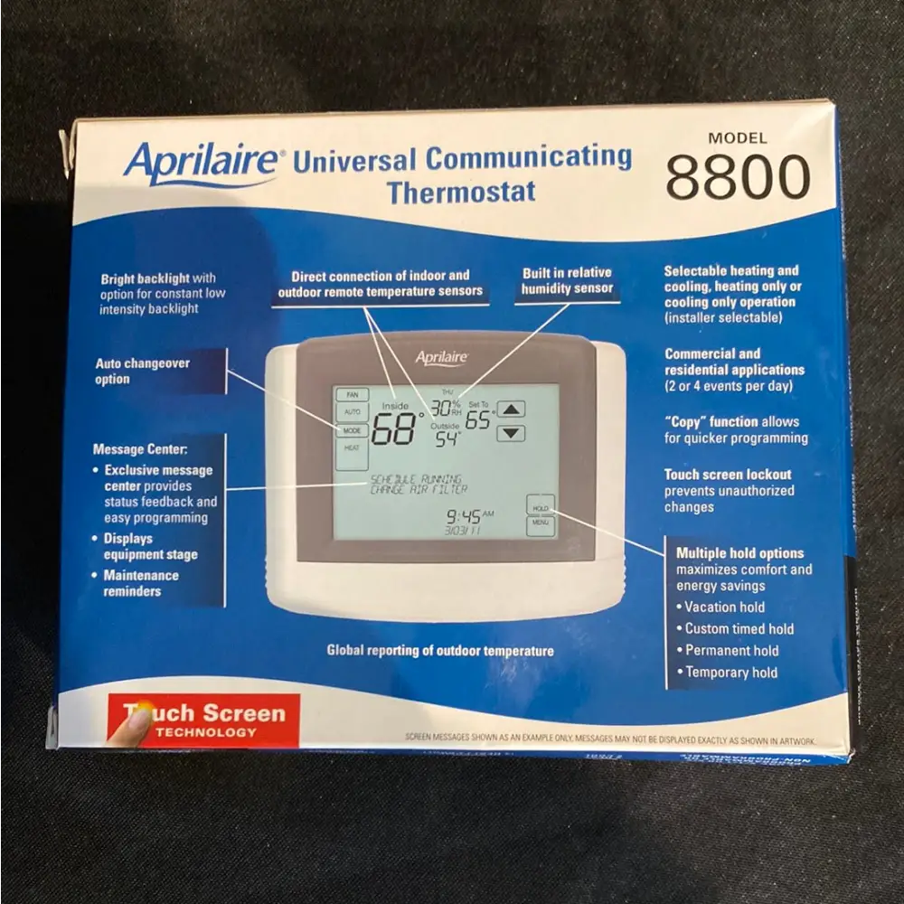 Aprilaire 8800 Thermostat