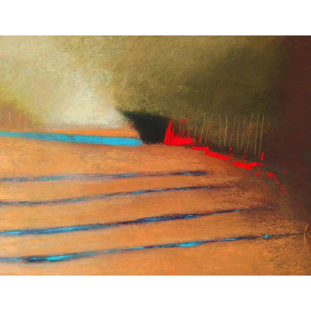 Autumn Stairs - Original Artwork