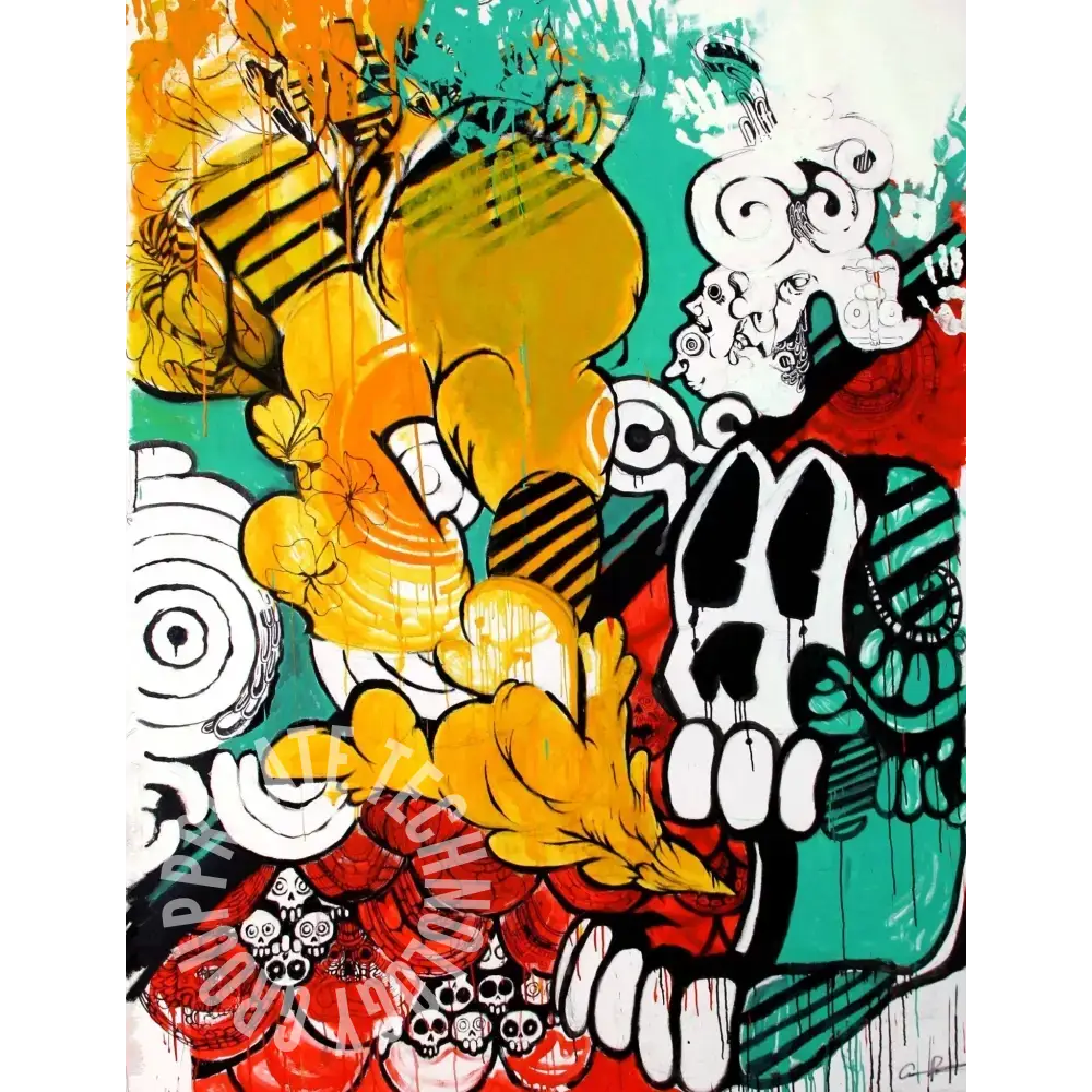 Azteca Zón - Antuan Robinson - Original Artwork