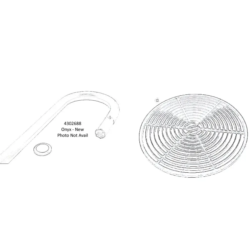 Faucet and Grill Set Complete Onyx