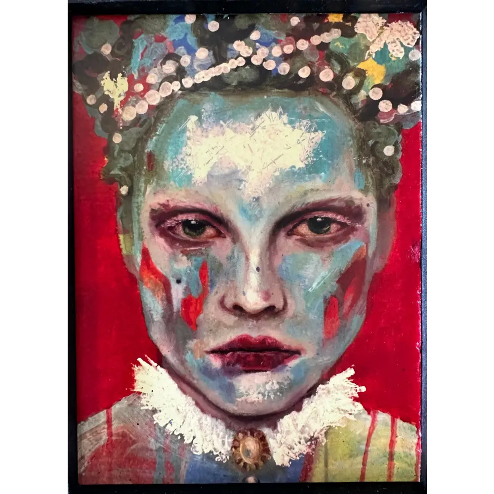 Hand-embellished prints by Kim Johnson - Eat Cake - Prints