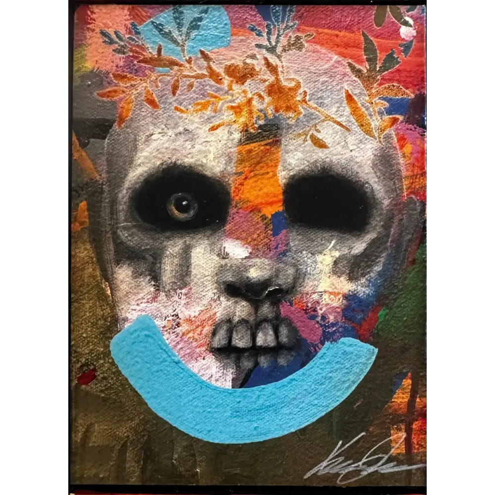 Hand-embellished prints by Kim Johnson - I Feel Fine -