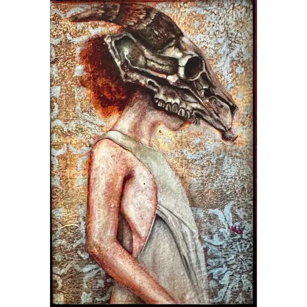 Hand-embellished prints by Kim Johnson - Little Beast -