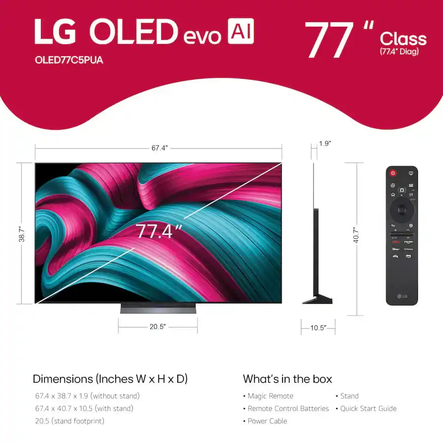 LG 55’’-83’’ OLED C5 series TV - LG - 77’’ Class C5 Series
