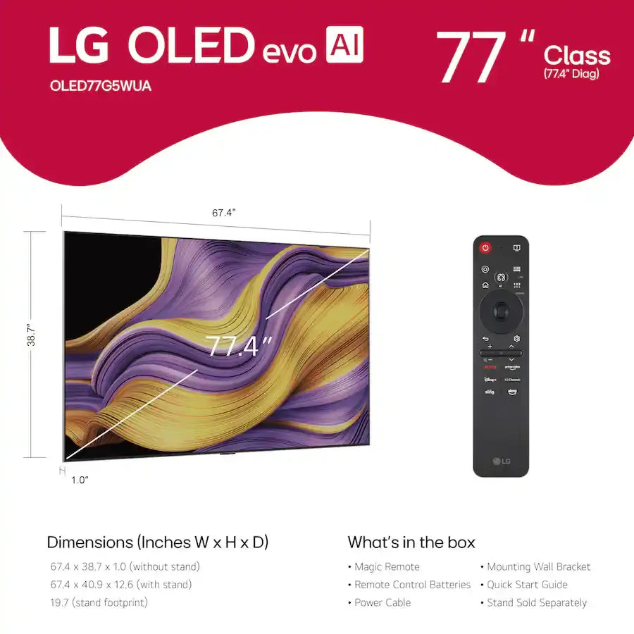 LG 55’’-97’’ OLED G5 series TV - LG - 77’’ Class G5 Series