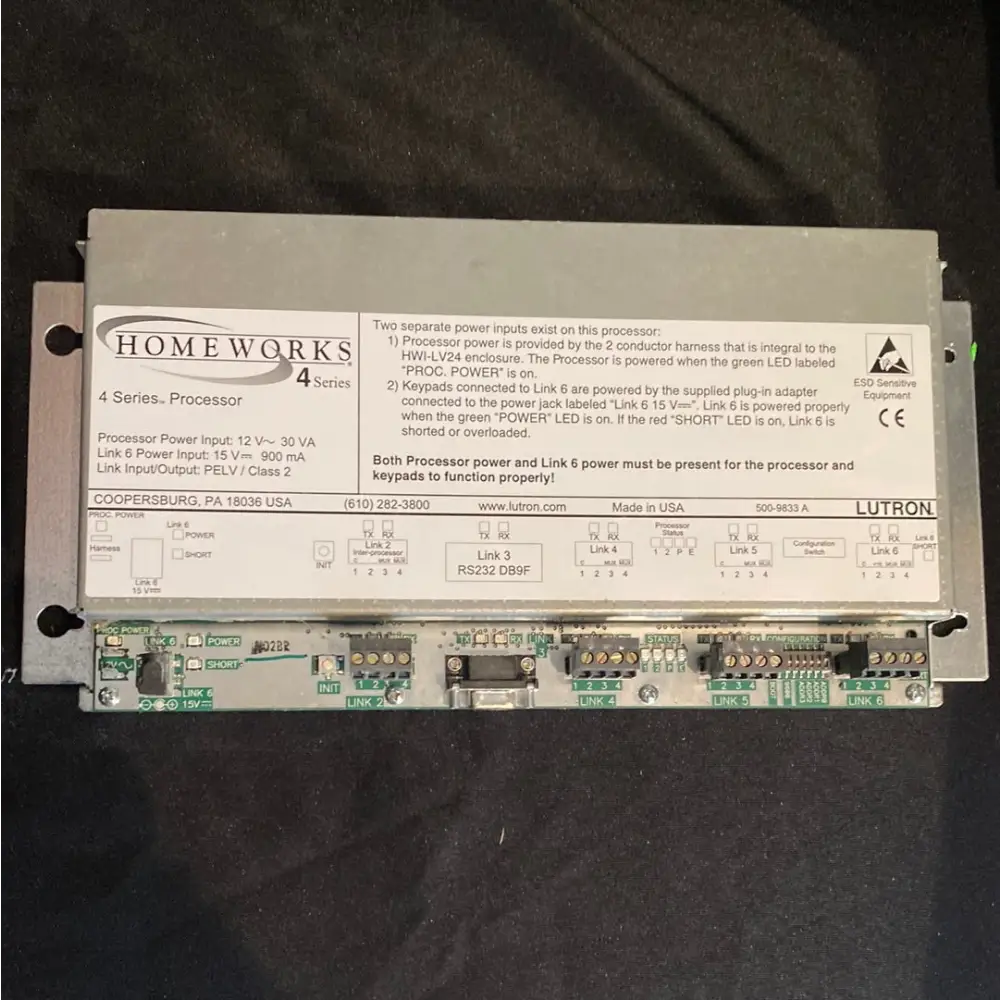 Lutron H4-PO-120 Processor