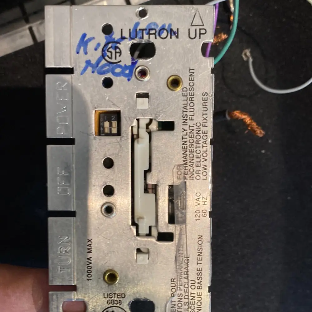 Lutron HWV-1000NS 1000 Watt Switch