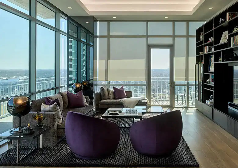 Luxurious modern living room.