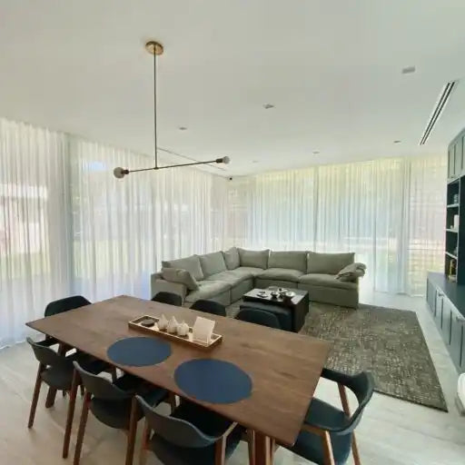 Modern dining set.