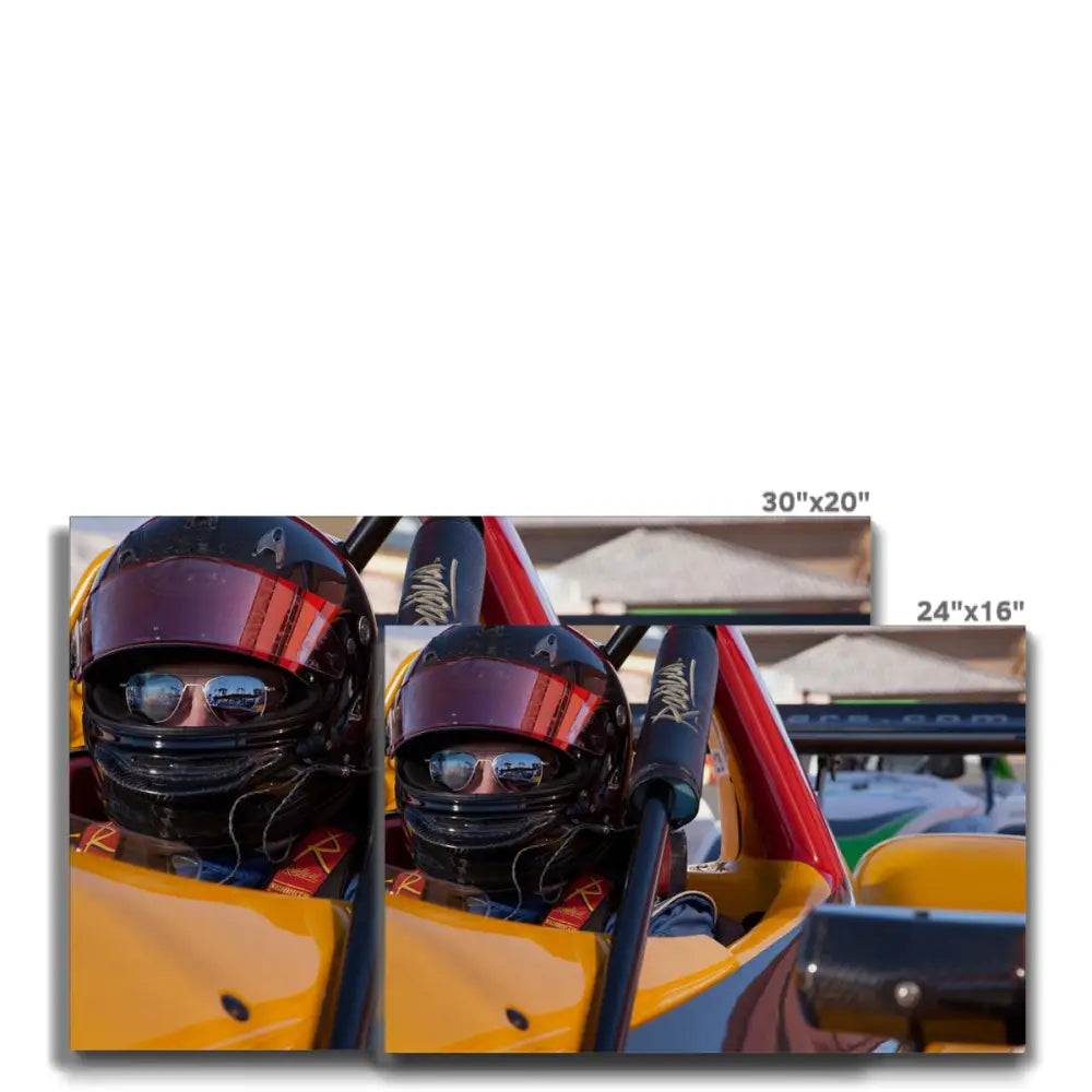 Racing by David Mecey Eco Canvas - Fine art