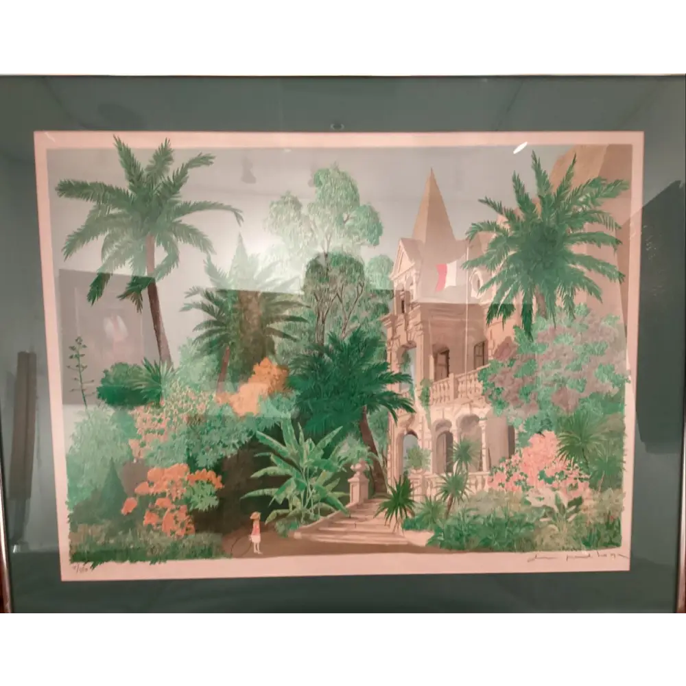 Image of Really Green French Building