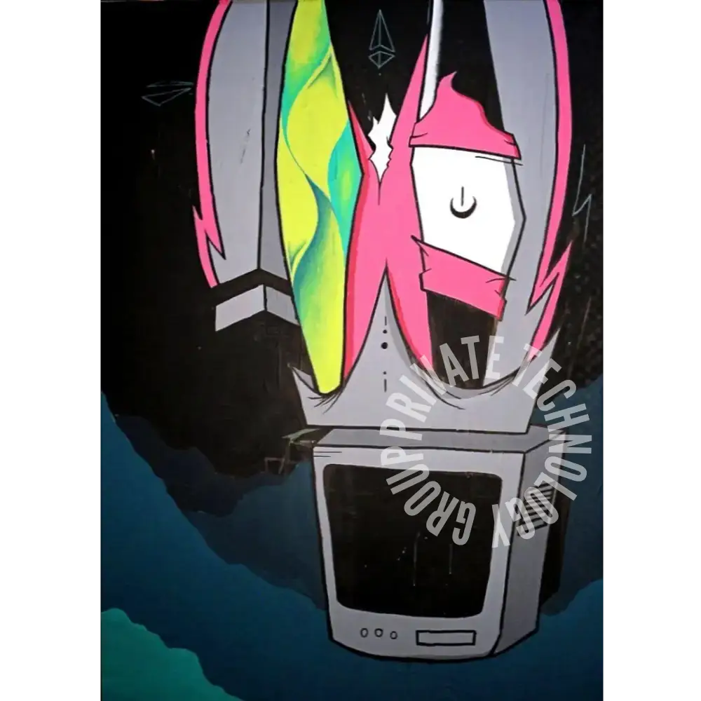 Robot TV - Original Artwork
