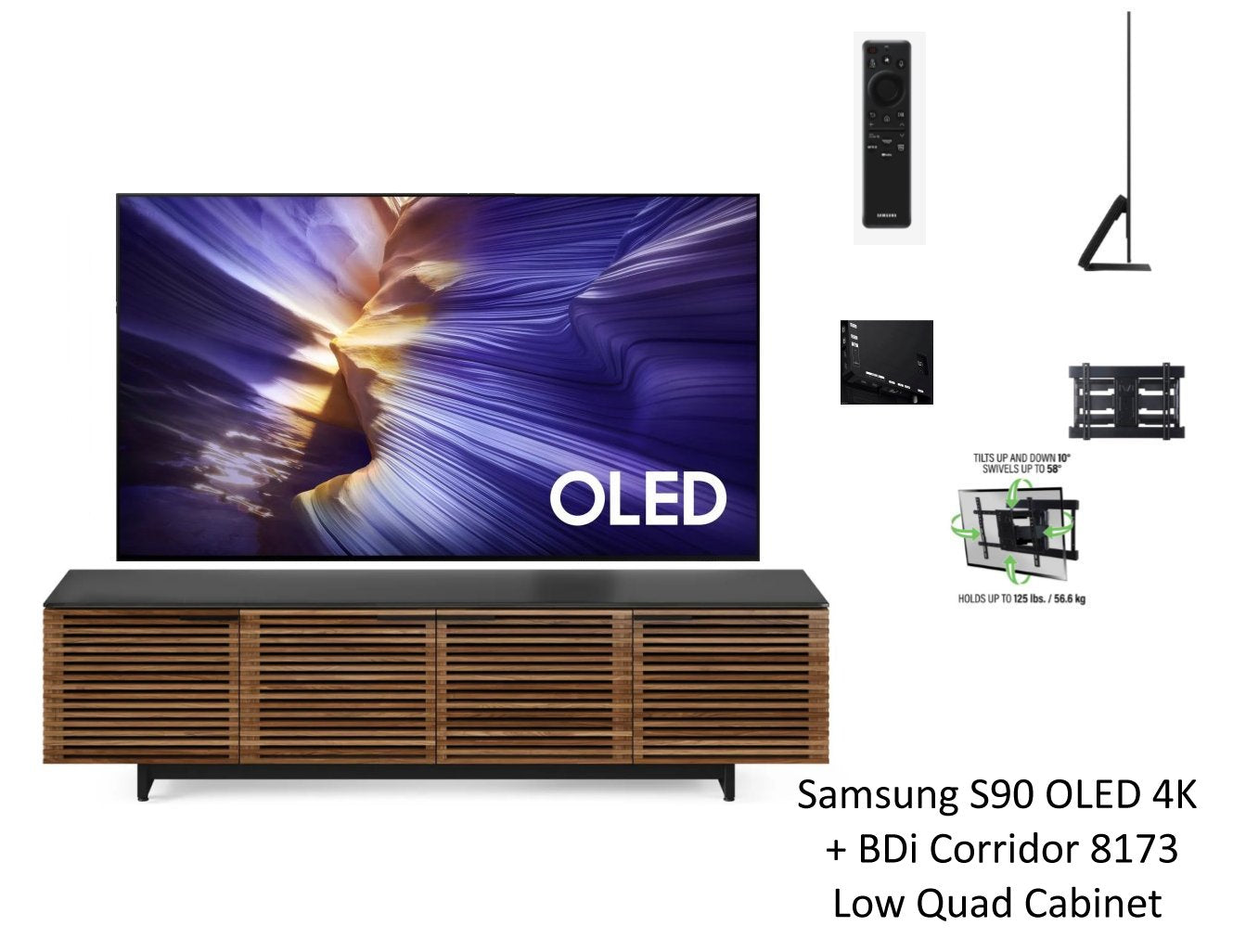 Samsung OLED 4K S90 + BDi Corridor 8173