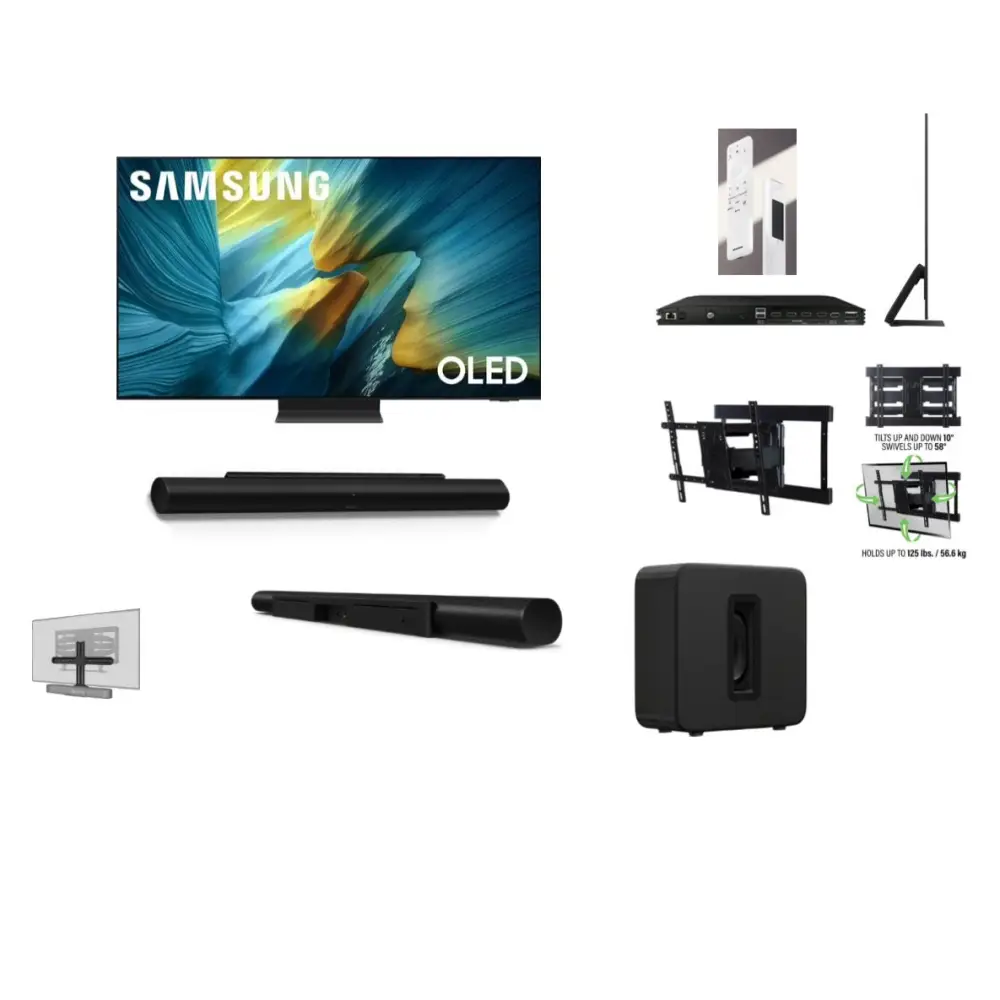 Samsung TV Packages - Samsung S95 OLED 83’’ $6658