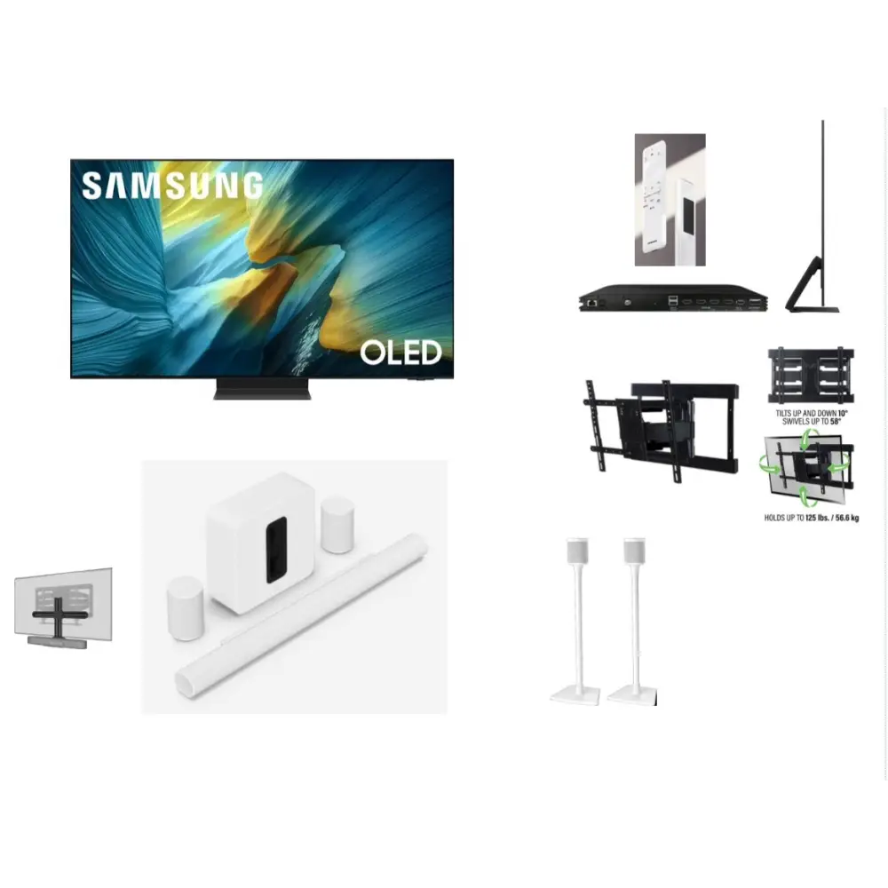 Samsung TV Packages - Samsung S95 OLED 83’’ $6658
