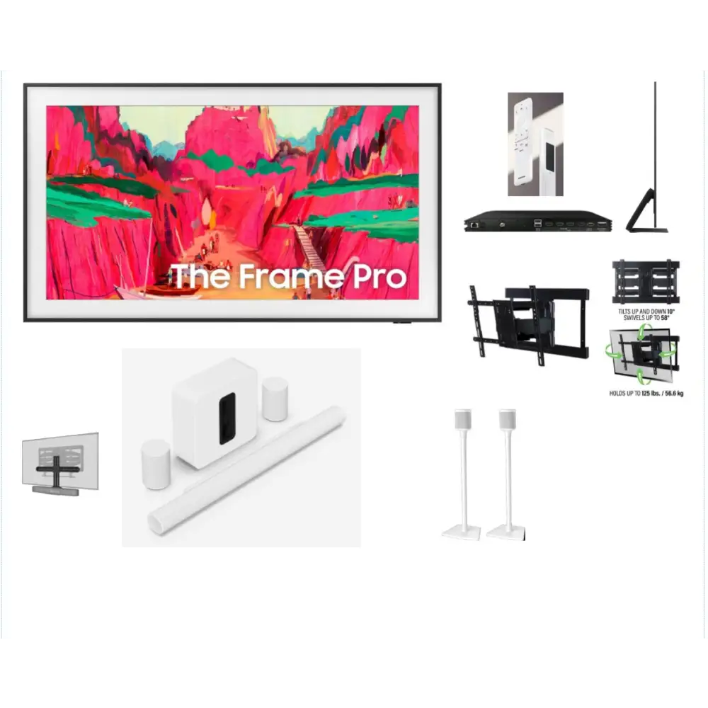 Samsung TV Packages - Samsung The Frame Pro 85’’ $4658