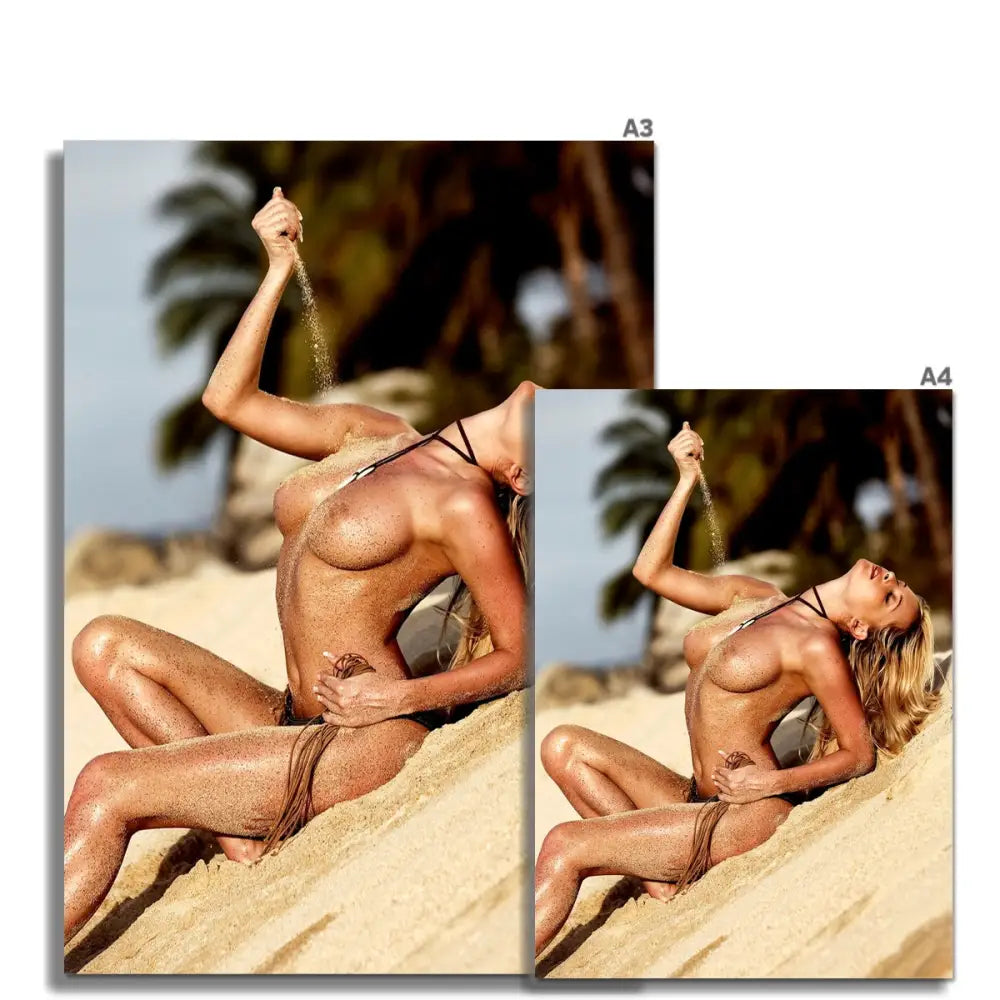 Sand by David Mecey Hahnemühle Photo Rag Print - Fine art