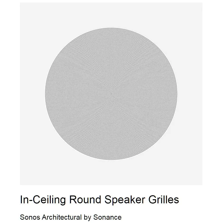 Sonos In-Ceiling Speaker Pair