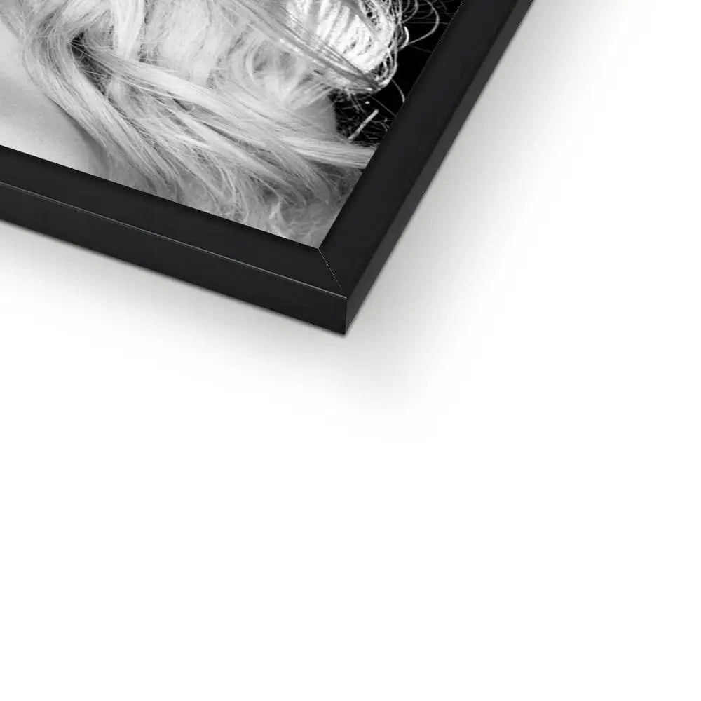 Tiffany Framed Print - 12x8 / Black Frame - Fine art