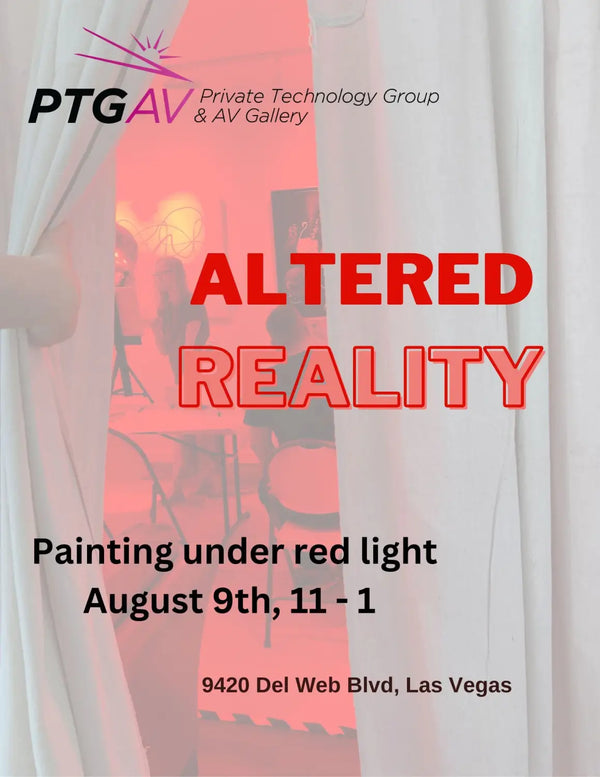 Altered Reality - Painting under Red Light Sep 09 2023