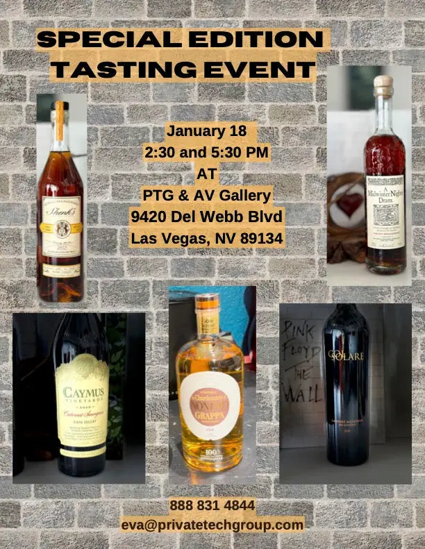 Interior Designer Special Tasting Event Jan 18 2024