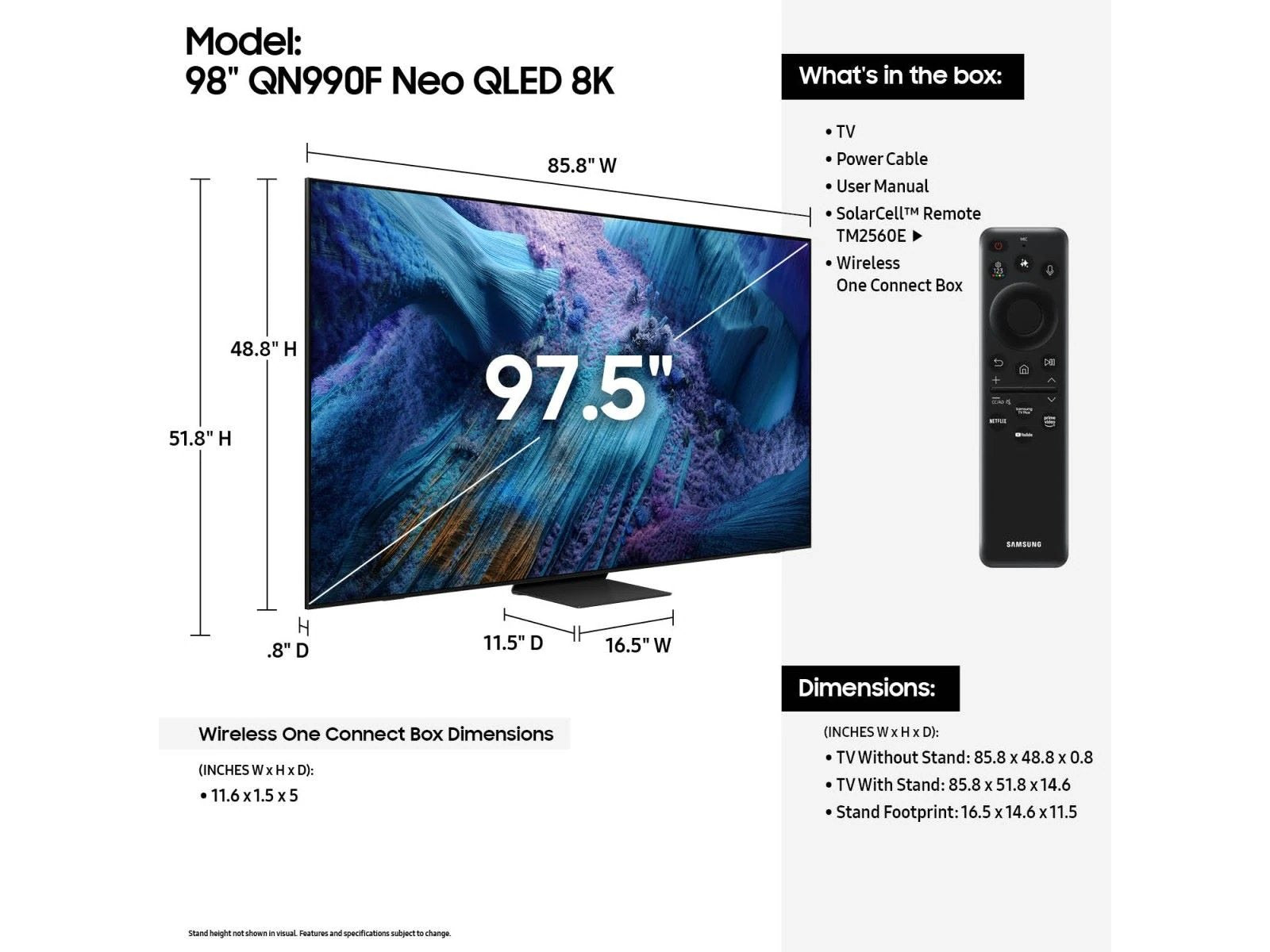 Samsung Neo QLED 8K QN990 Smart Television
