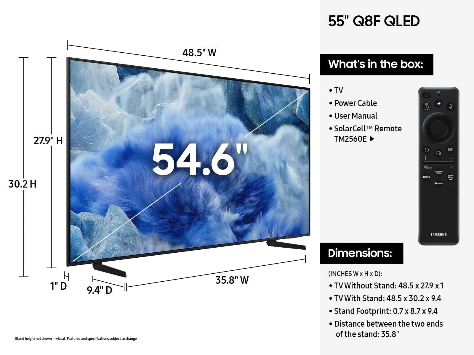 Samsung Vision AI QLED 4K Q8 Smart Television