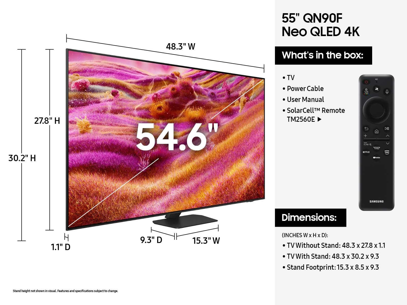 Samsung Neo QLED 4K QN90 Smart Television