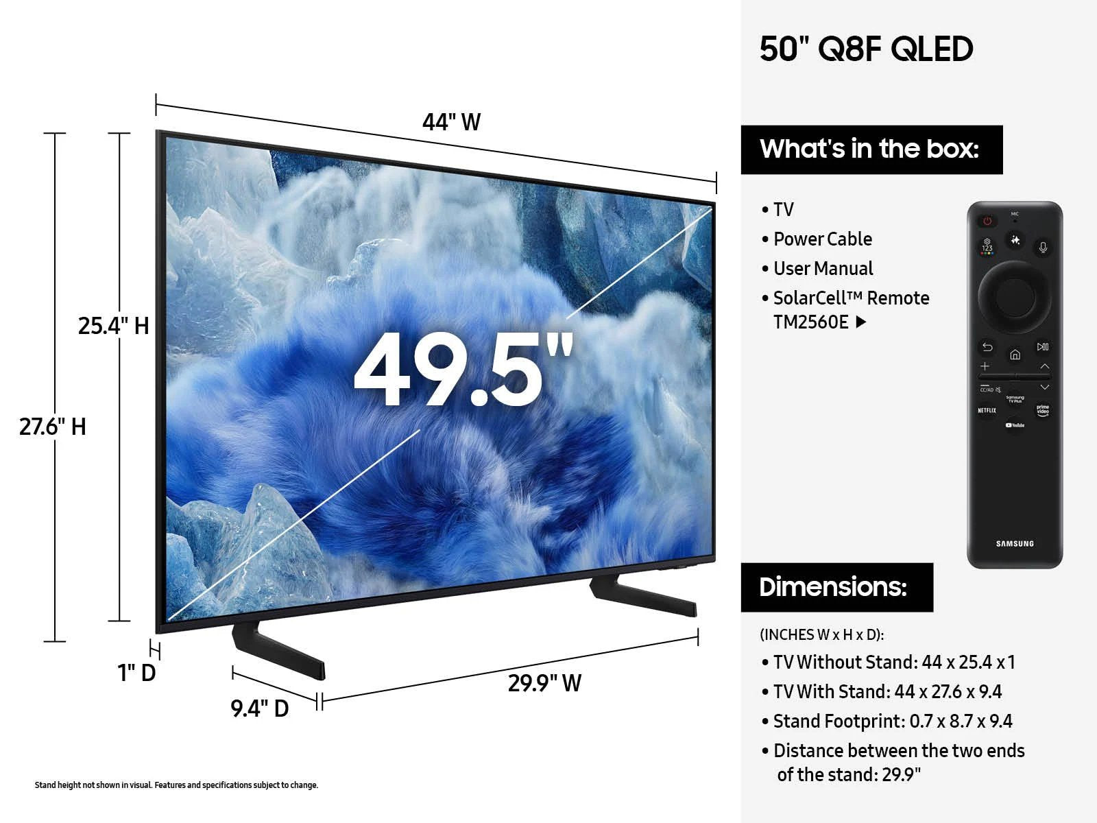 Samsung Vision AI QLED 4K Q8 Smart Television