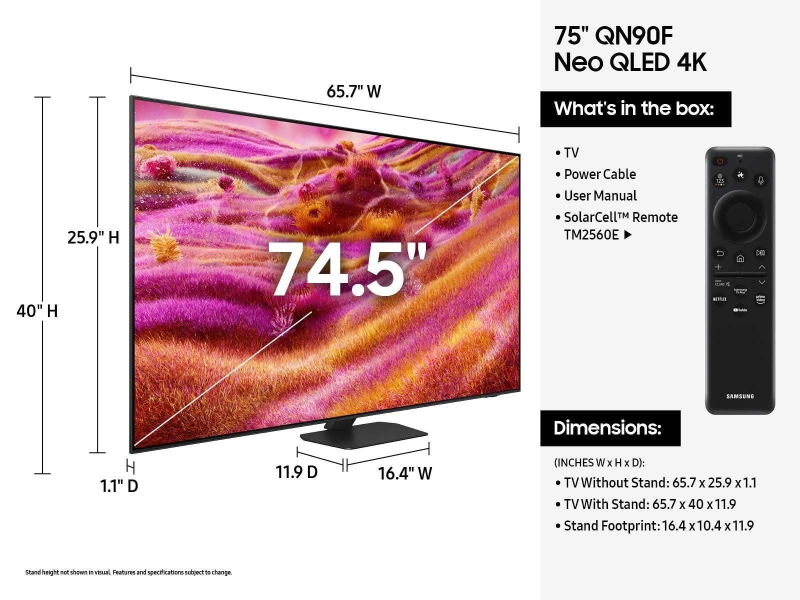 Samsung Neo QLED 4K QN90 Smart Television