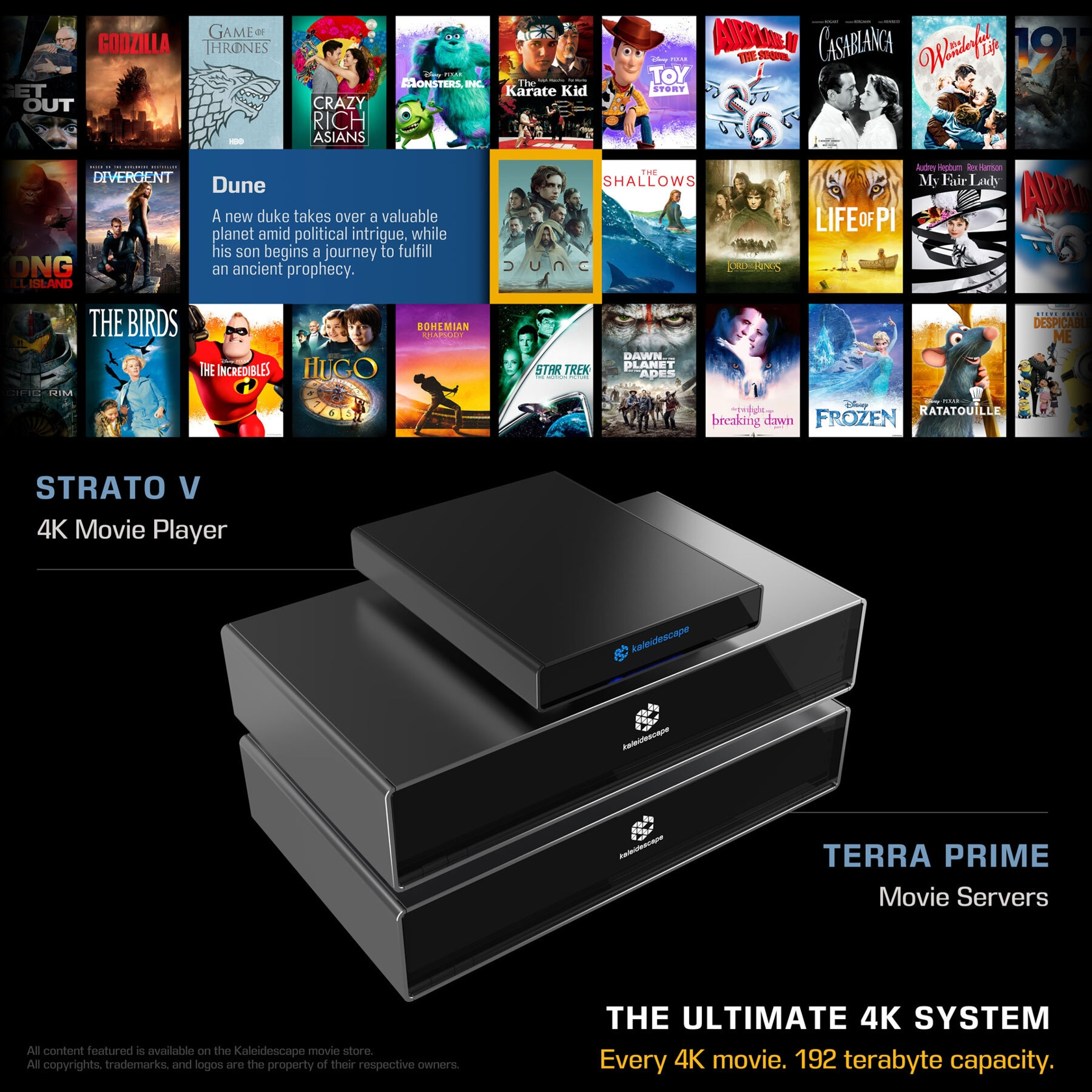 Kaleidescape The Ultimate 4K Movie Platform