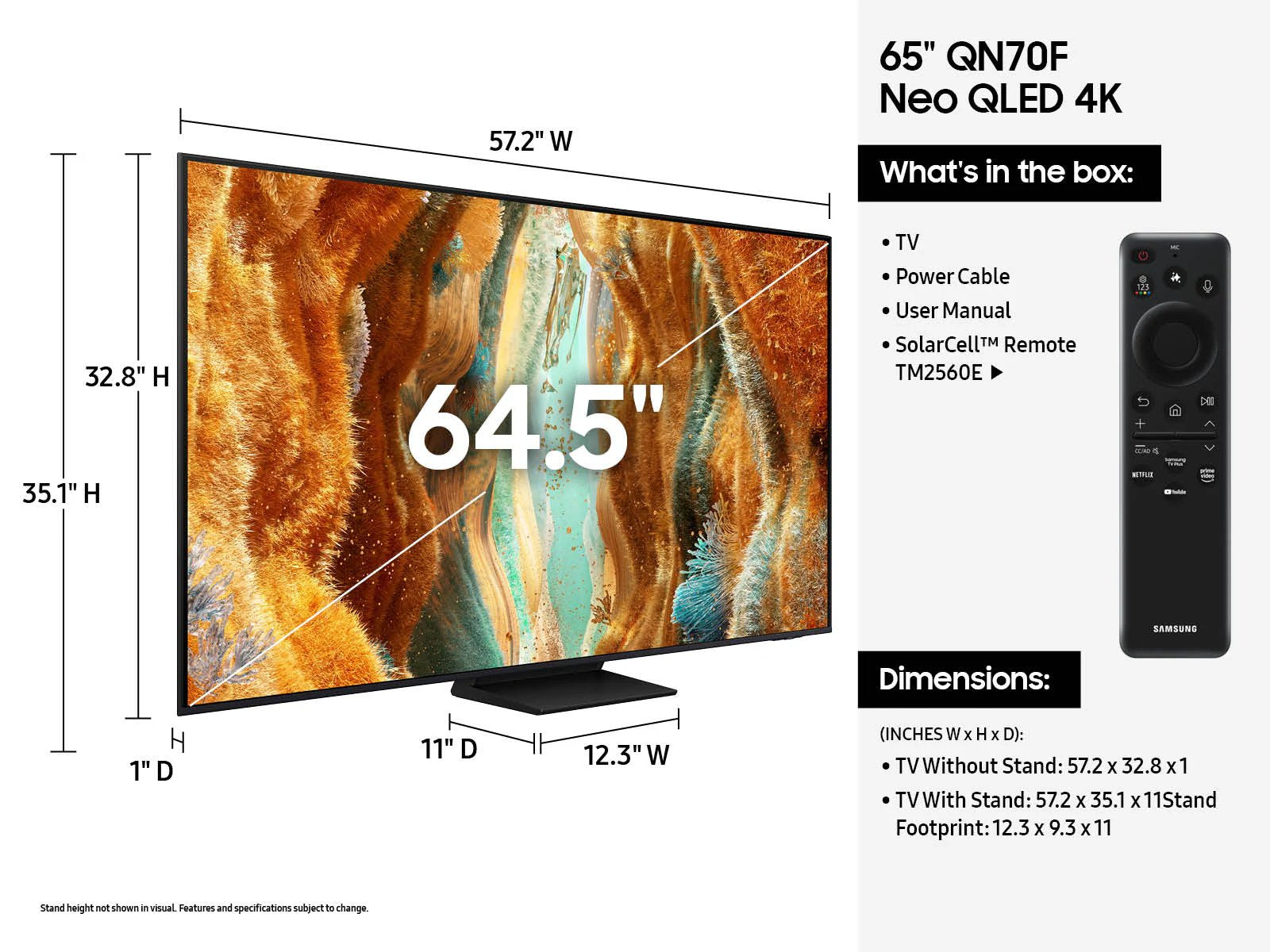 Samsung Step QLED 4K QN70 Smart Television