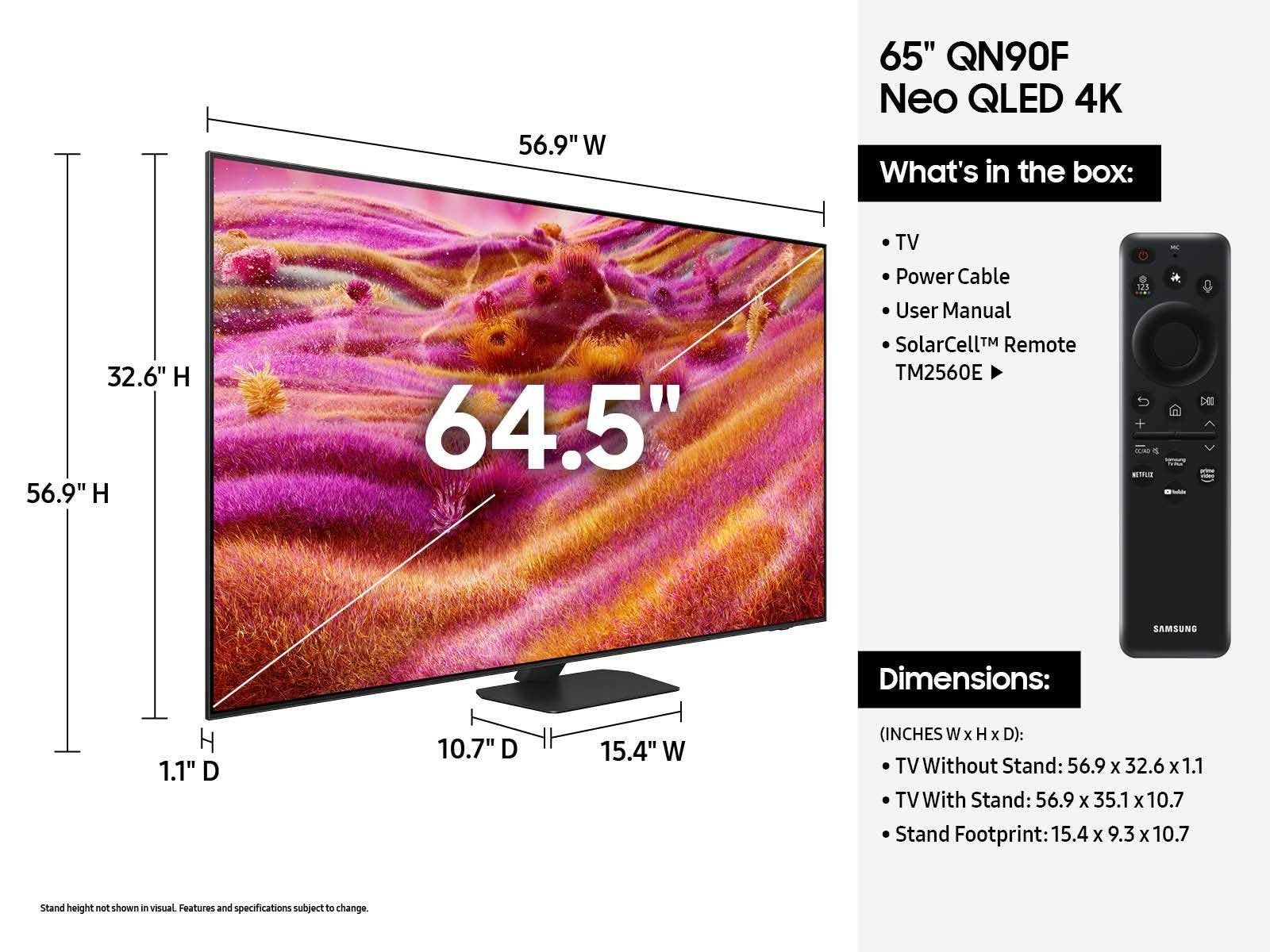 Samsung Neo QLED 4K QN90 + Premium Immersive Soundbar Package