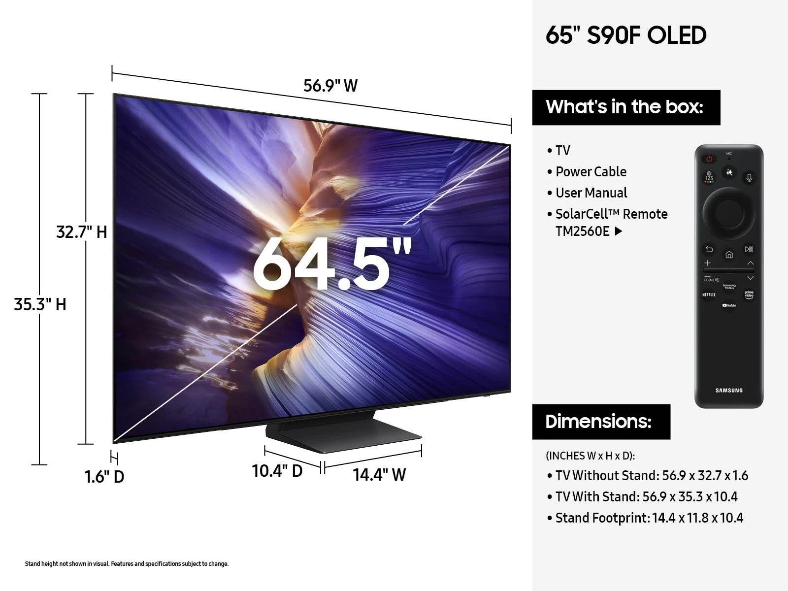 Samsung OLED 4K S90 Smart Television
