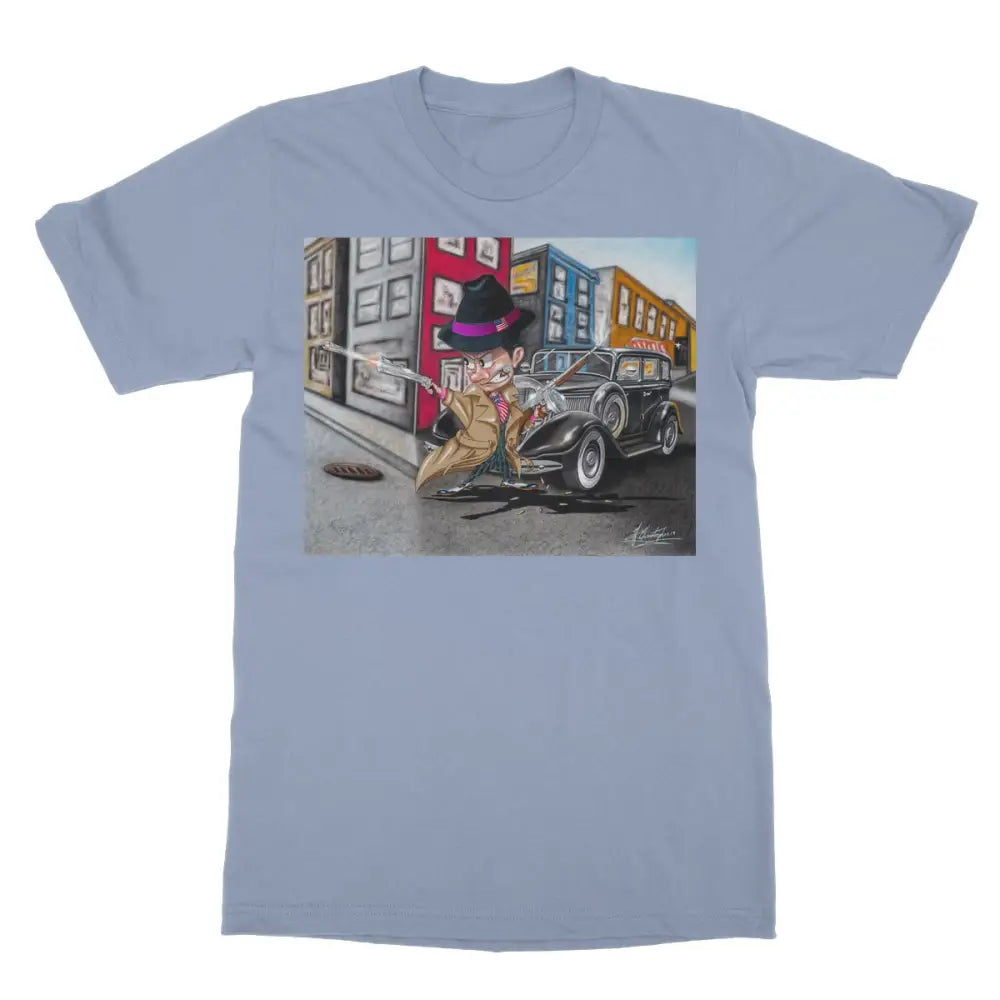 American Gangster by Antoine Christopher Softstyle T-Shirt