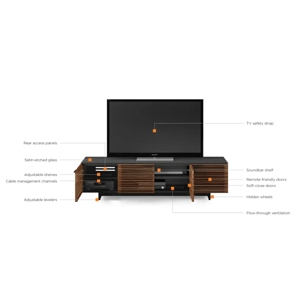 BDi CORRIDOR Media TV Console - 8173 65’’ wide