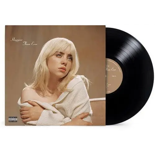 Billie Eilish - Happier Than Ever [2LP] (100% Recycled Black