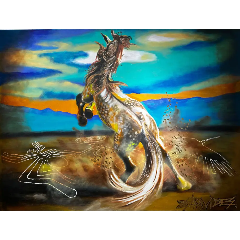 Caballo de Nazca - Original Artwork