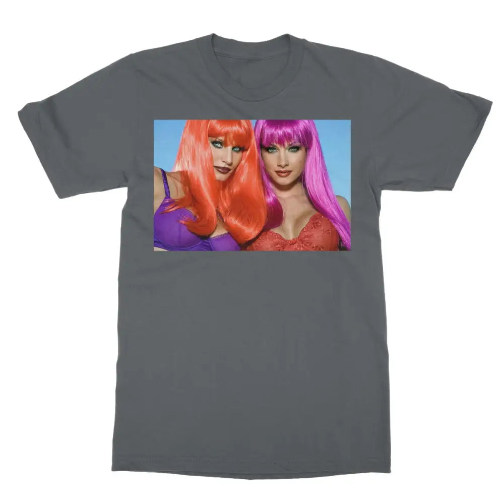 Cora & Angie In Full Color Softstyle T-Shirt - 2XL