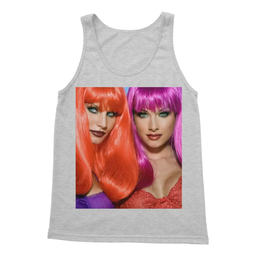 Cora & Angie In Full Color Softstyle Tank Top - 2XL / Sports