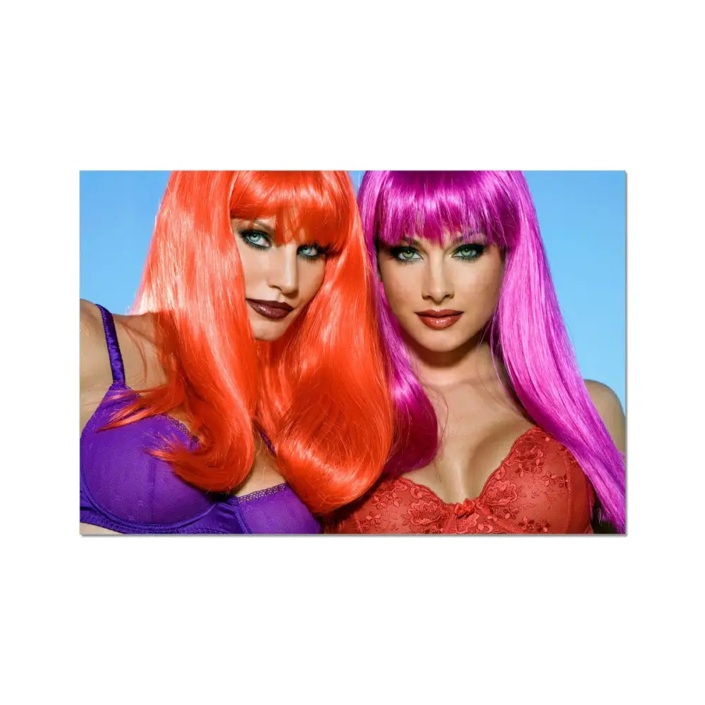 Cora & Angie In Full Color Wall Art Poster - 24’x16’