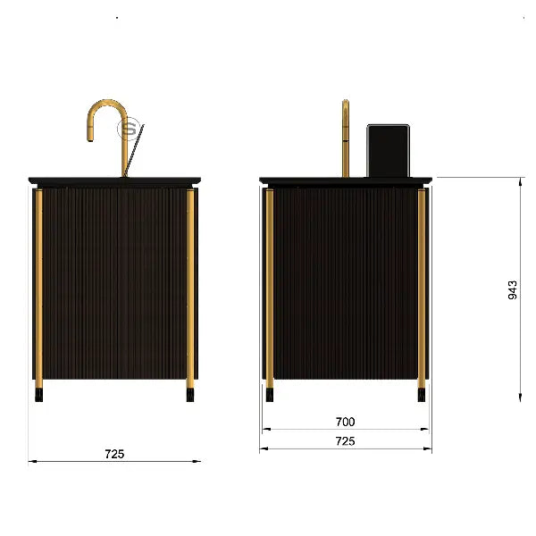 Dispenser Cabinet Options