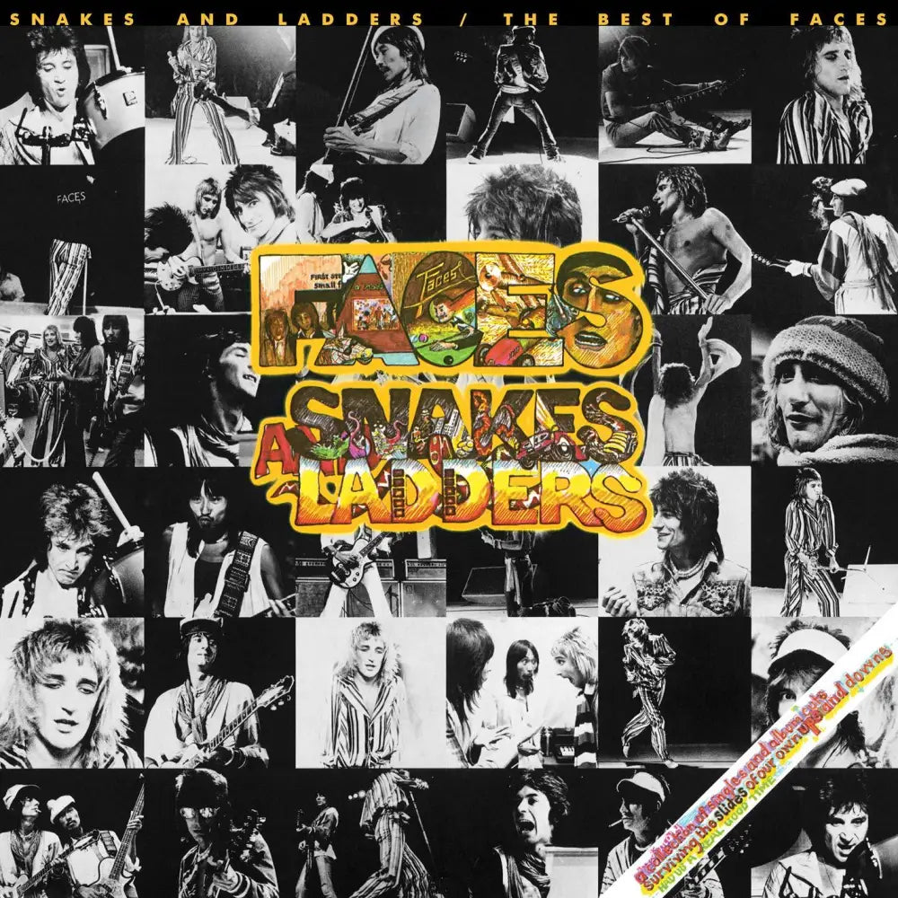 Faces - Snakes And Ladders: The Best Of Faces [LP] - Rhino Records/Warner Bros. Records - Private Technology Group