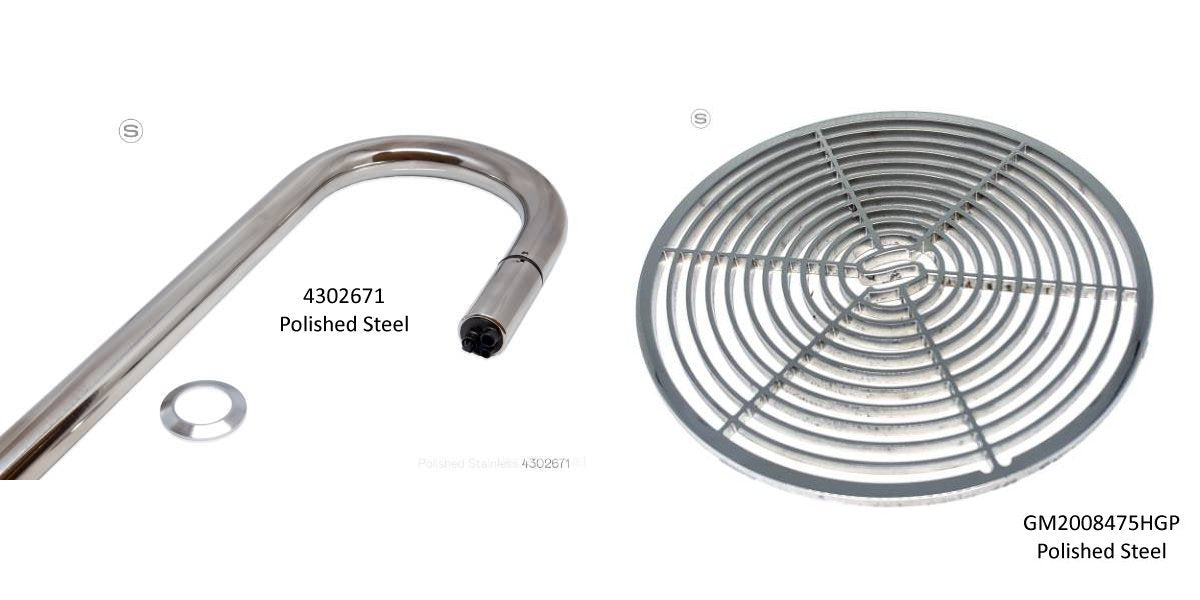 Dispenser Faucet and Matching Grill Options
