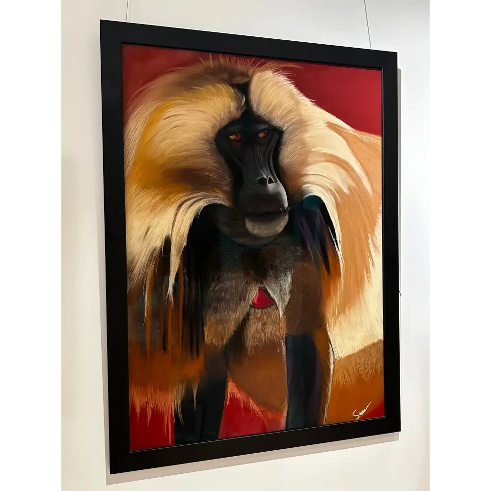 Gelada Monkey - Original Artwork