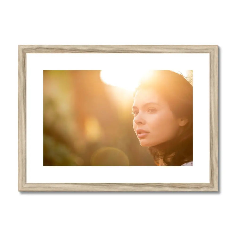 Glowing by David Mecey Framed & Mounted Print - A3